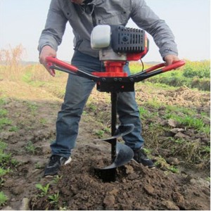 High quality soil auger earth dig machine on sale