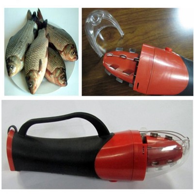 Innovative cordless portable fish cleaning tools mini rechargeable Electric Fish Scaler fishing equi